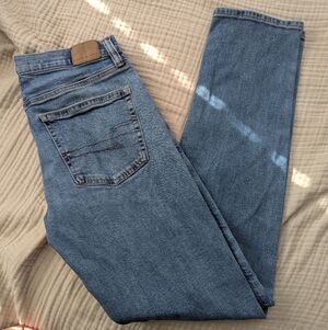 American Eagle Outfitters Light Blue Straight Jeans